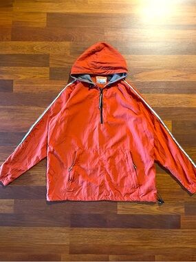 Vintage Bugle Boy Authentics 1/4 Zip Hooded Survival Appreal
